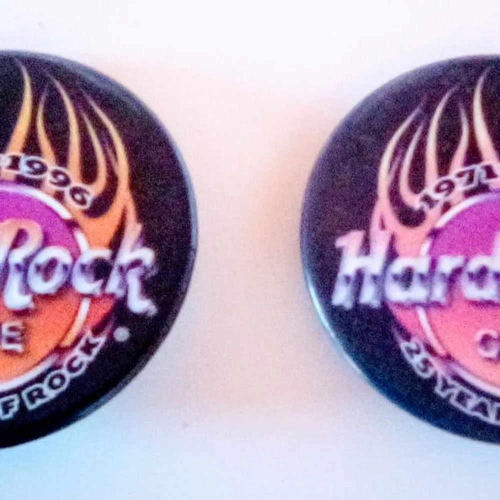 Hard Rock Cafe Anniversary Pins 25 Years Of Rock